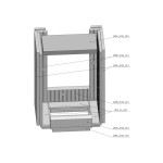 Šamotová komora komplet KV DYNAMIC B 2G 35. 46. 01   